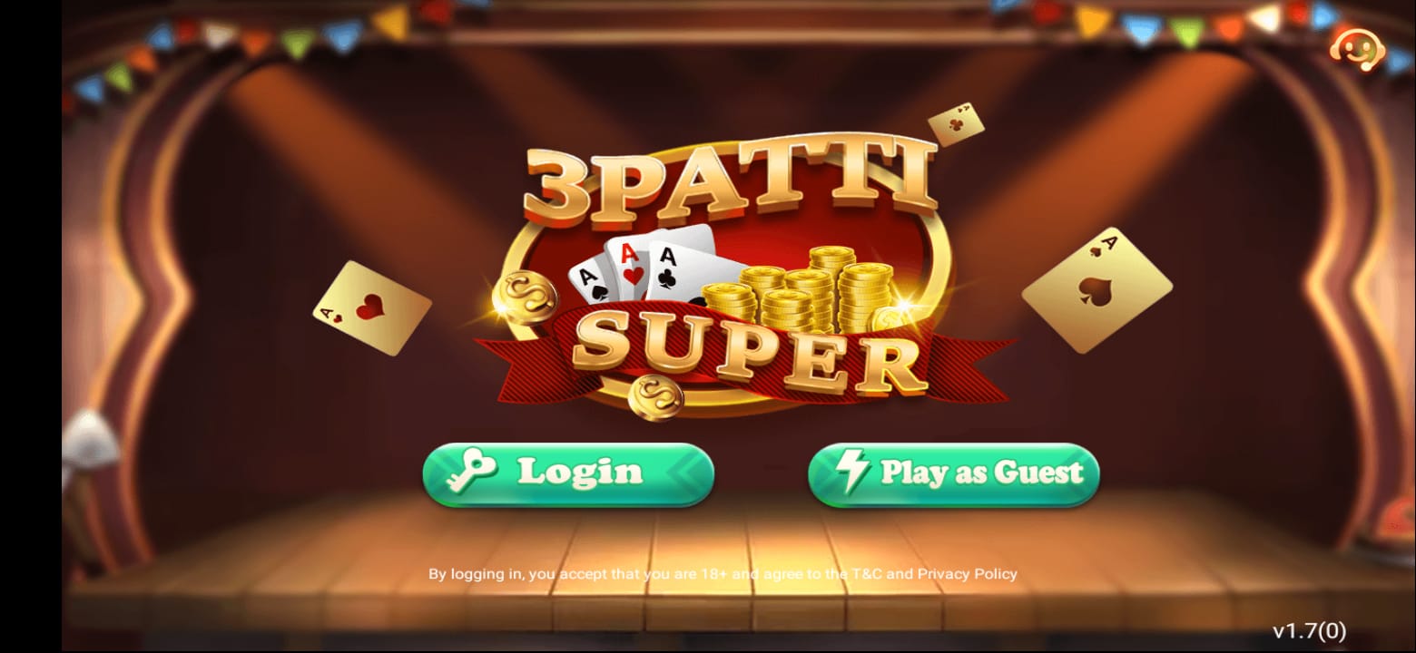 3 Patti Super Official Game Apk Download Now Latest Version